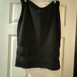 SHEIN Black Midi Skirt